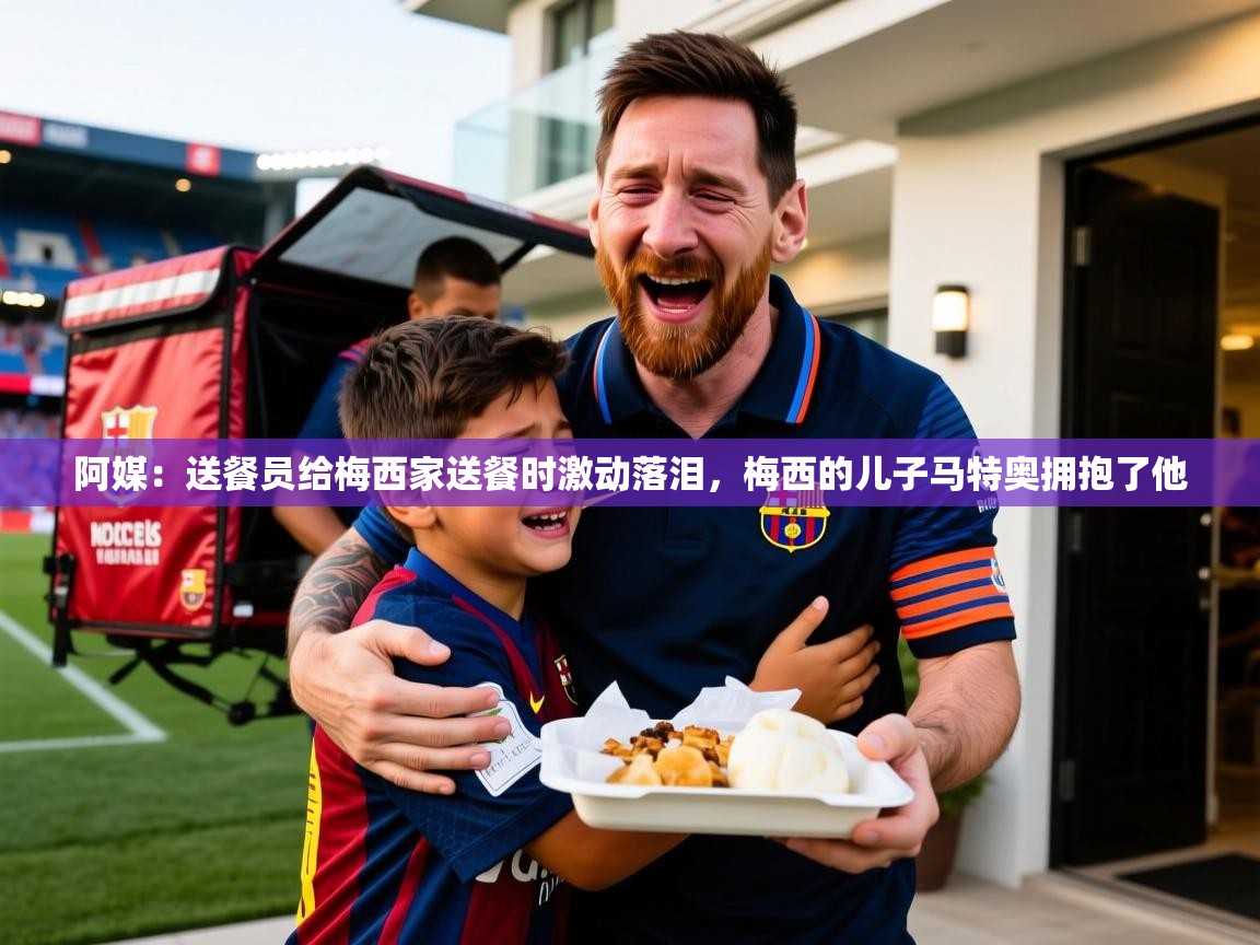 2025华体会体育阿媒:送餐员给梅西家送餐时激动落泪,梅西的儿子马特奥拥抱了他 第2张
